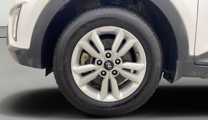 2017 Hyundai Creta SX PLUS 1.6 PETROL, Petrol, Manual, 28,318 km, Left Front Wheel