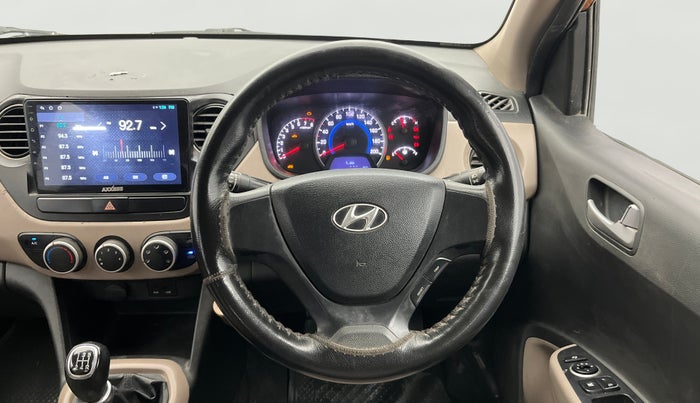 2014 Hyundai Grand i10 SPORTZ 1.2 KAPPA VTVT, Petrol, Manual, 82,749 km, Steering Wheel Close Up