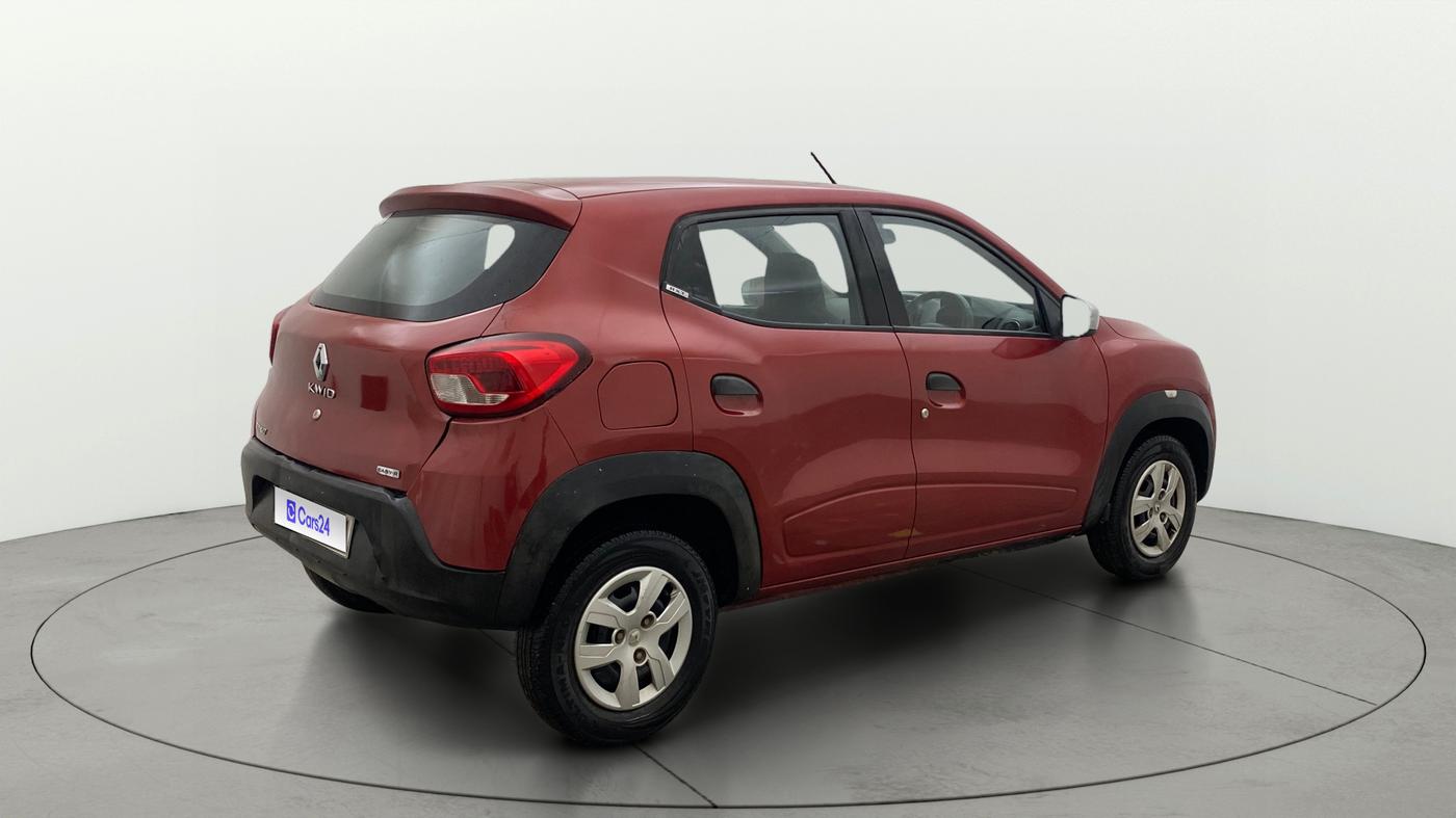 2019 Renault Kwid RXT 1.0 AMT (O), Petrol, Automatic, 56,090 km, Right Back Diagonal