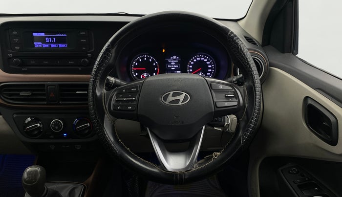 2023 Hyundai AURA S 1.2 CNG, CNG, Manual, 47,910 km, Steering Wheel Close Up