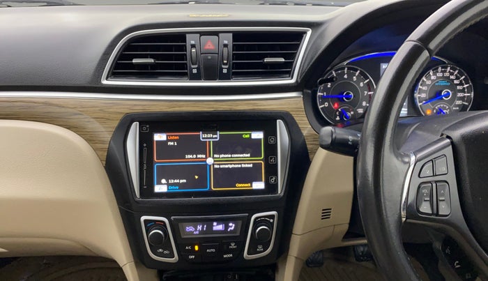 2018 Maruti Ciaz ALPHA 1.5 SHVS PETROL, CNG, Manual, 66,130 km, Air Conditioner