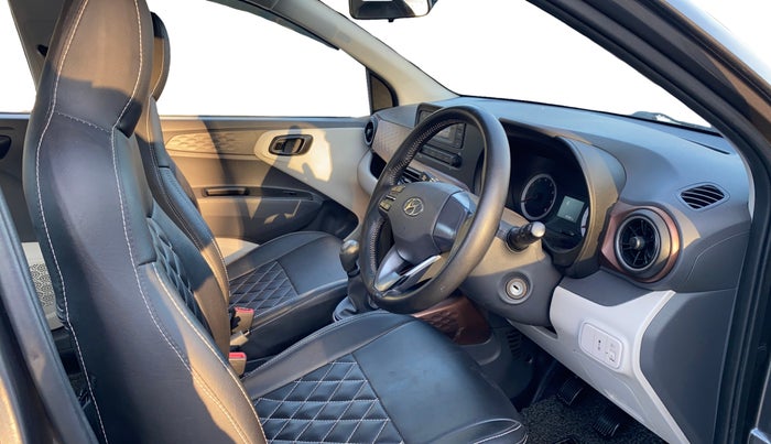 2021 Hyundai AURA S 1.2 CNG, CNG, Manual, 1,09,361 km, Right Side Front Door Cabin