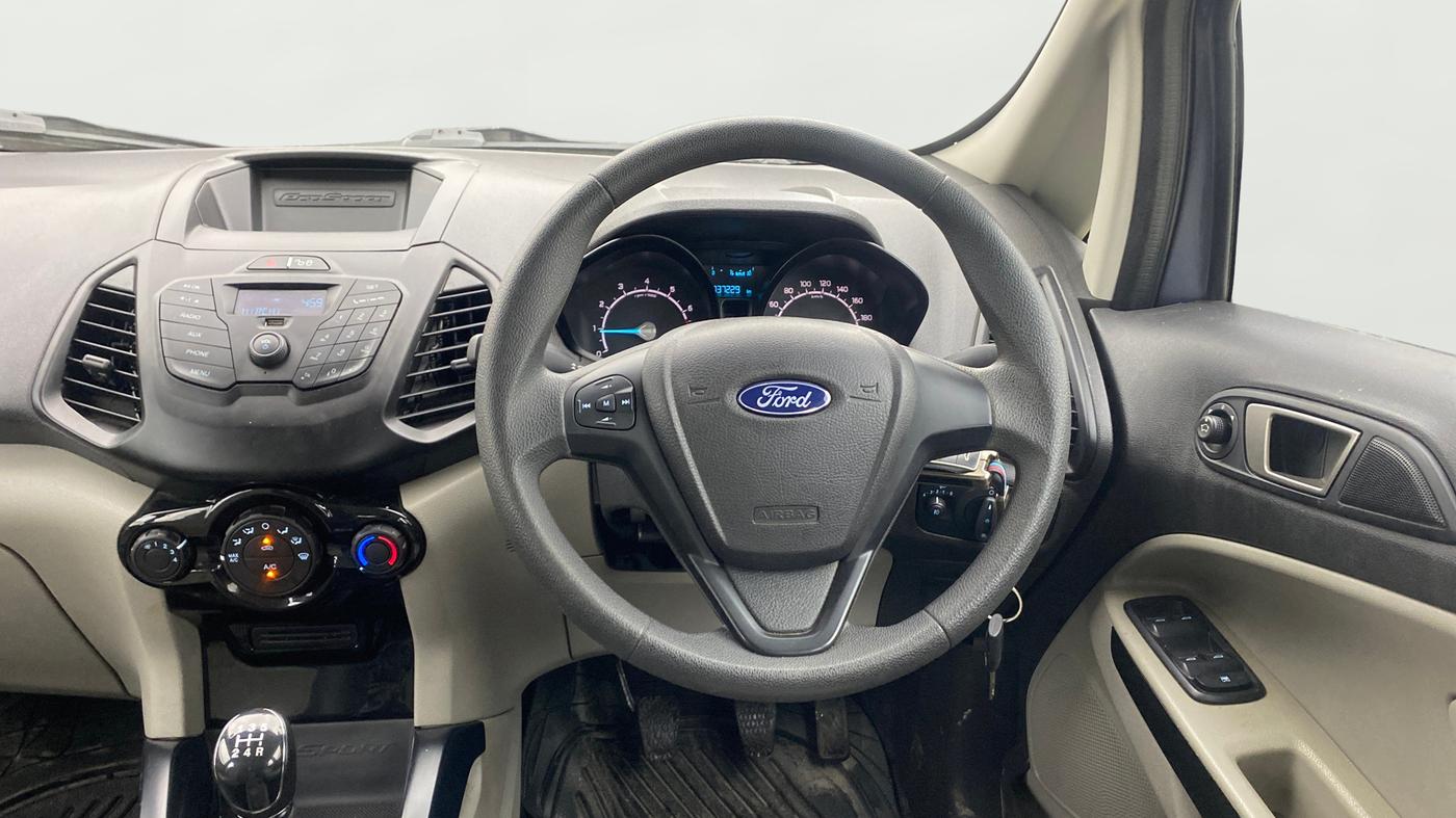 2017 Ford Ecosport TREND 1.5L PETROL, Petrol, Manual, 37,229 km, Steering Wheel Close Up