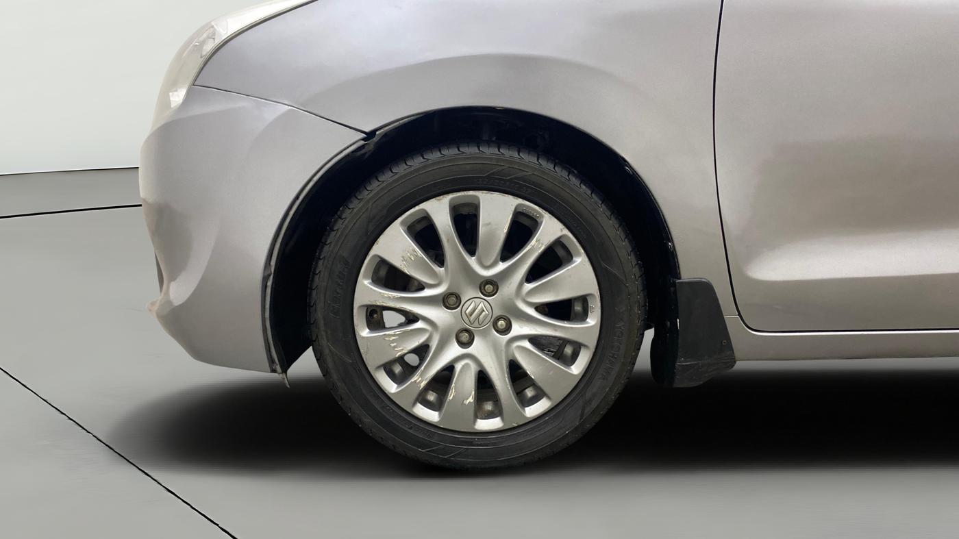 2017 Maruti Baleno ZETA CVT PETROL 1.2, Petrol, Automatic, 1,03,084 km, Left Front Wheel