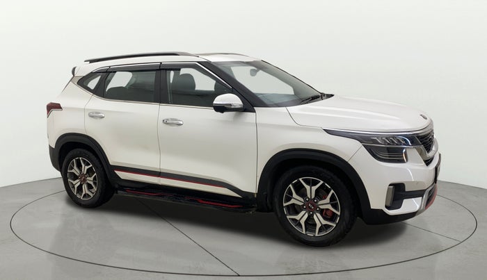 2021 KIA SELTOS GTX PLUS DCT 1.4 PETROL, Petrol, Automatic, 1,43,517 km, Right Front Diagonal