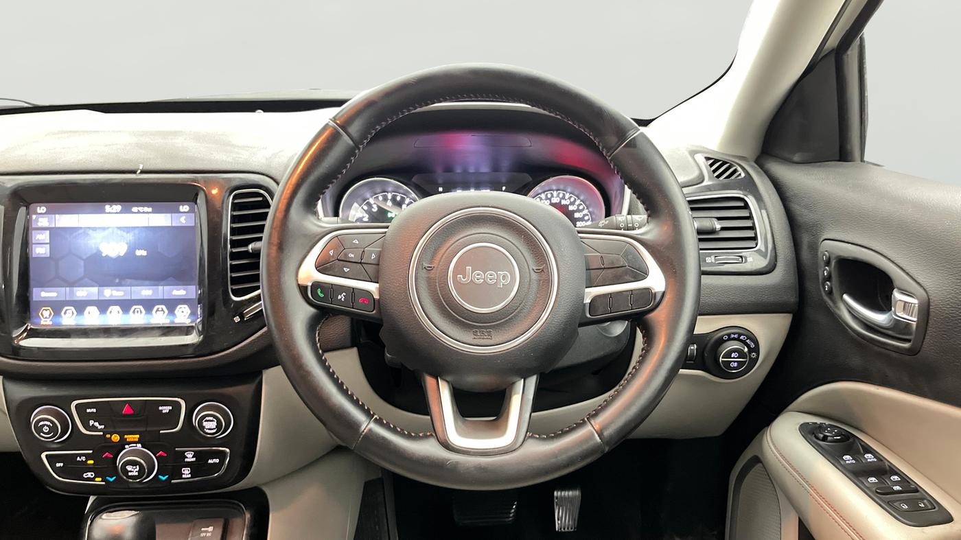 2019 Jeep Compass LIMITED PLUS PETROL AT, Petrol, Automatic, 66,324 km, Steering Wheel Close Up