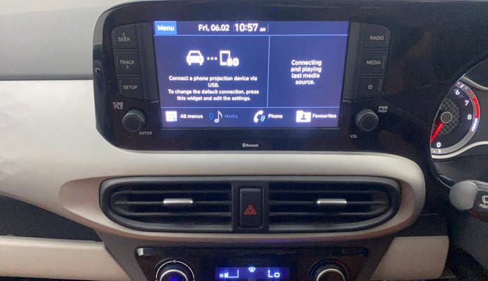 2021 Hyundai GRAND I10 NIOS SPORTZ AMT 1.2 KAPPA VTVT, Petrol, Automatic, 41,063 km, Air Conditioner