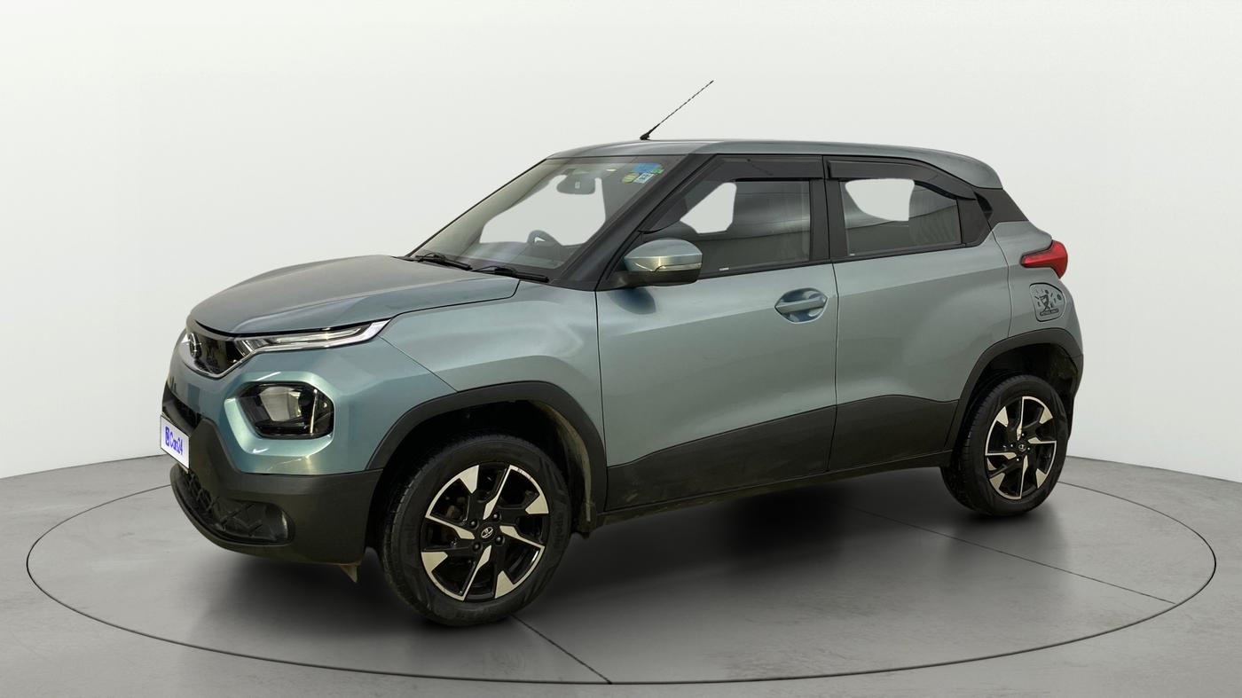 2021 Tata PUNCH ACCOMPLISHED AMT, Petrol, Automatic, 27,461 km, Left Front Diagonal