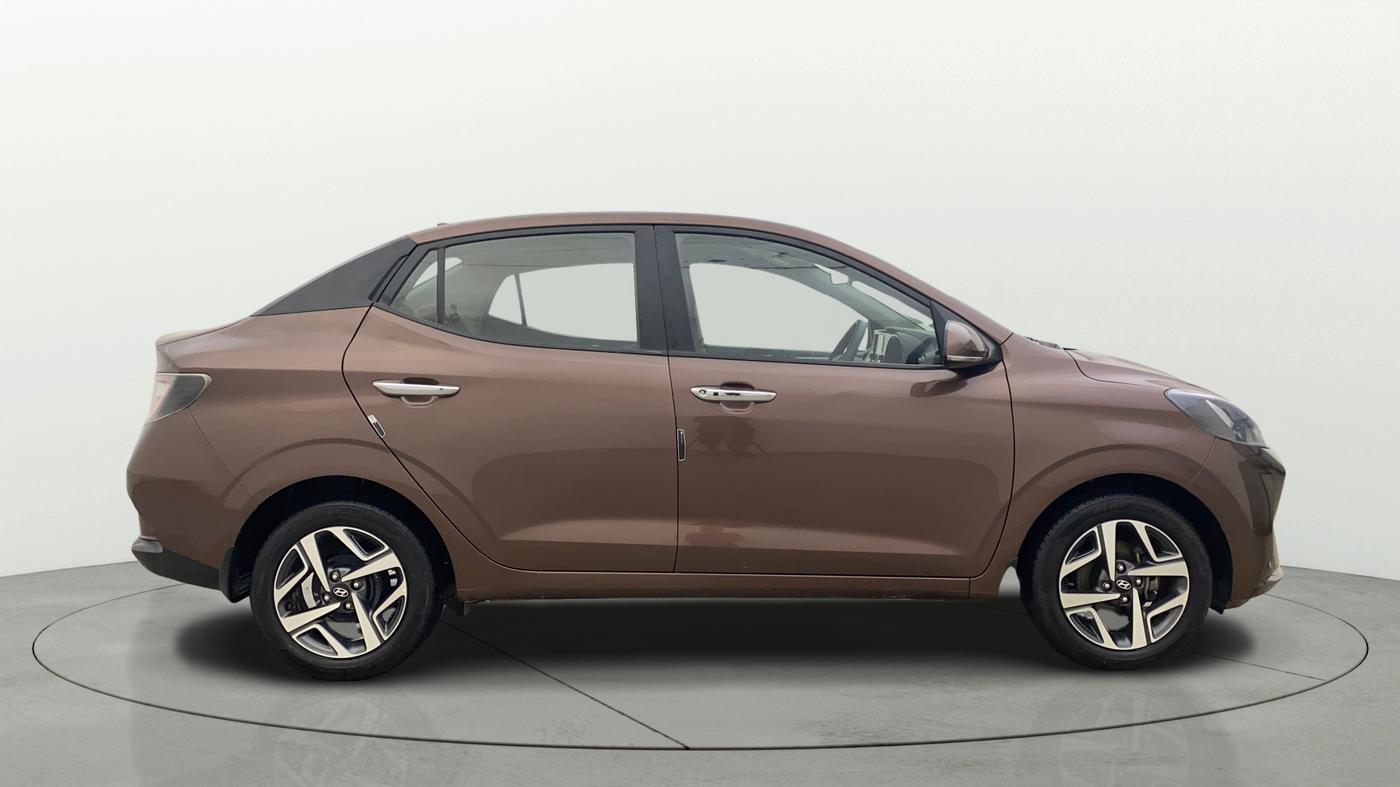 2021 Hyundai AURA SX 1.2, Petrol, Manual, 21,246 km, Right Side View