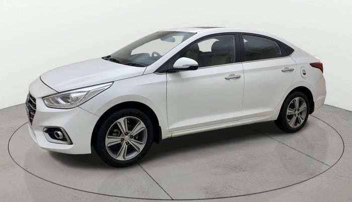 2018 Hyundai Verna 1.6 VTVT SX O, Petrol, Manual, 74,340 km, Left Front Diagonal