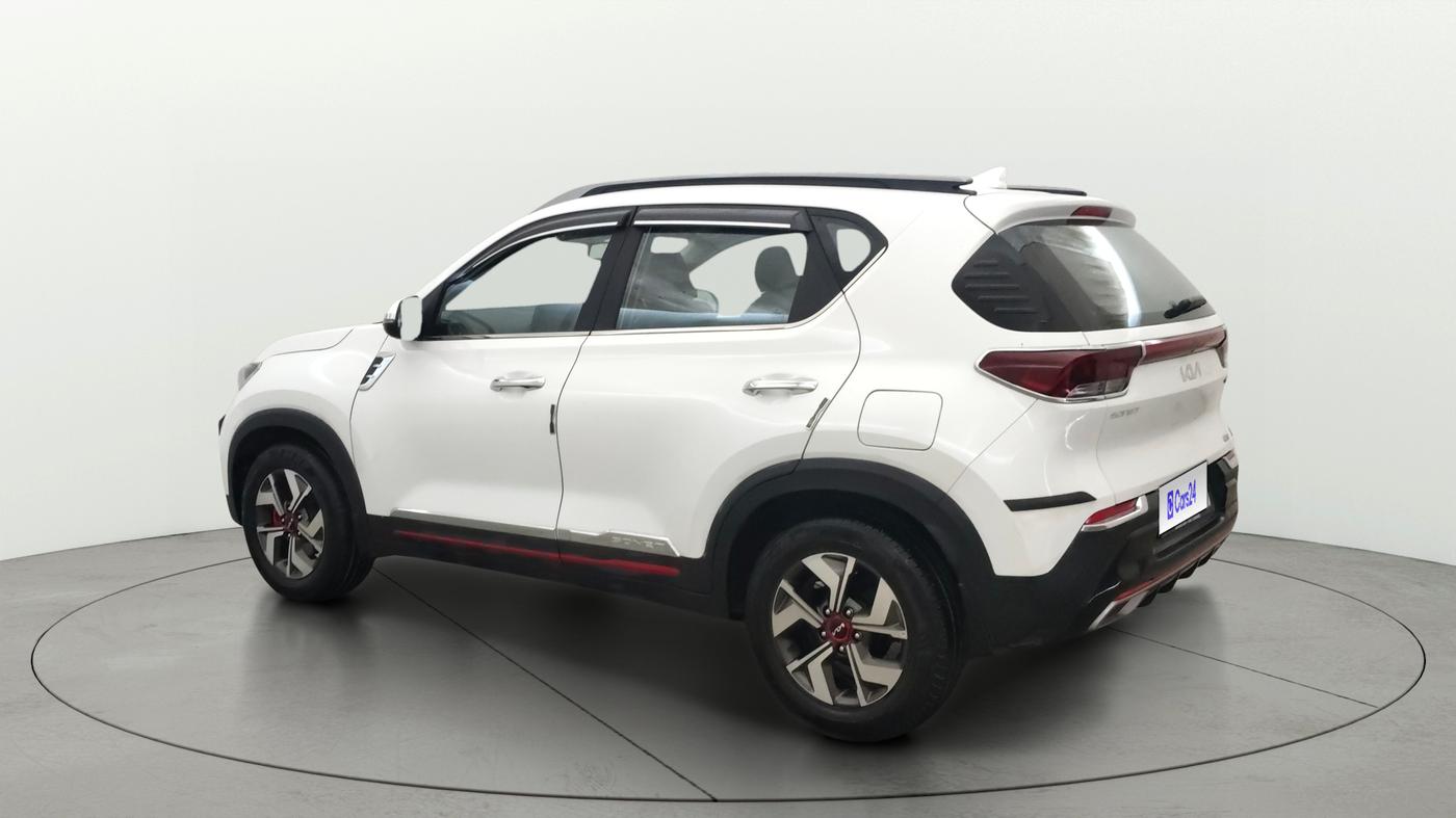 2023 KIA SONET GTX PLUS 1.0 DCT, Petrol, Automatic, 7,829 km, Left Back Diagonal
