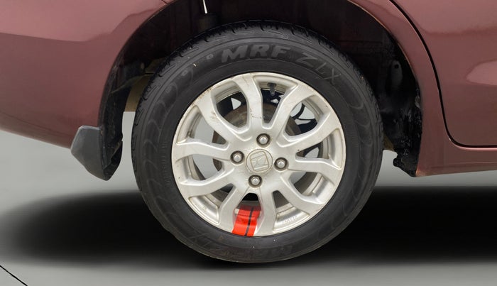 2014 Honda Amaze 1.2L I-VTEC VX, Petrol, Manual, 88,416 km, Right Rear Wheel