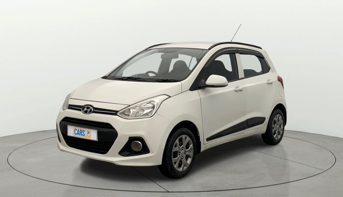 2015 Hyundai Grand i10 SPORTZ 1.2 KAPPA VTVT, Petrol, Manual, 71,296 km, Left Front Diagonal