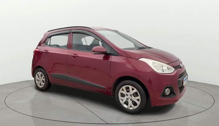 2015 Hyundai Grand i10 SPORTZ 1.2 KAPPA VTVT, Petrol, Manual, 41,028 km, Right Front Diagonal