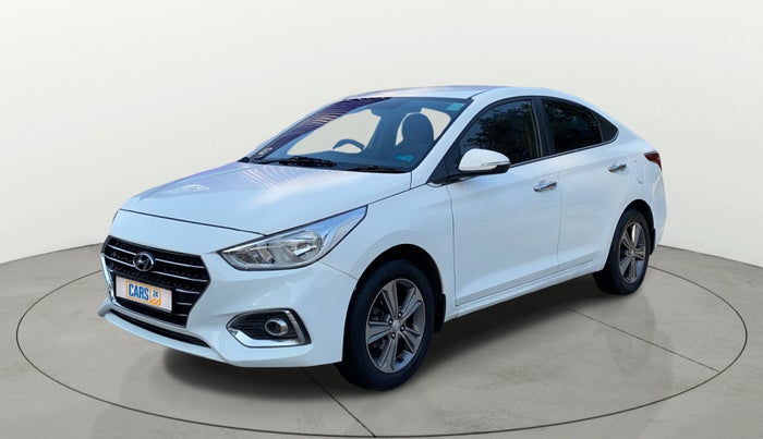2018 Hyundai Verna 1.4 EX PETROL, Petrol, Manual, 1,09,063 km, Left Front Diagonal