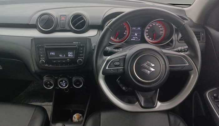 2018 Maruti Swift ZXI AMT, Petrol, Automatic, 91,672 km, Steering Wheel Close Up