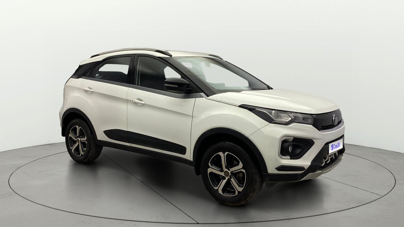 2021 Tata NEXON XZ PLUS PETROL SUNROOF, Petrol, Manual, 45,399 km, Right Front Diagonal