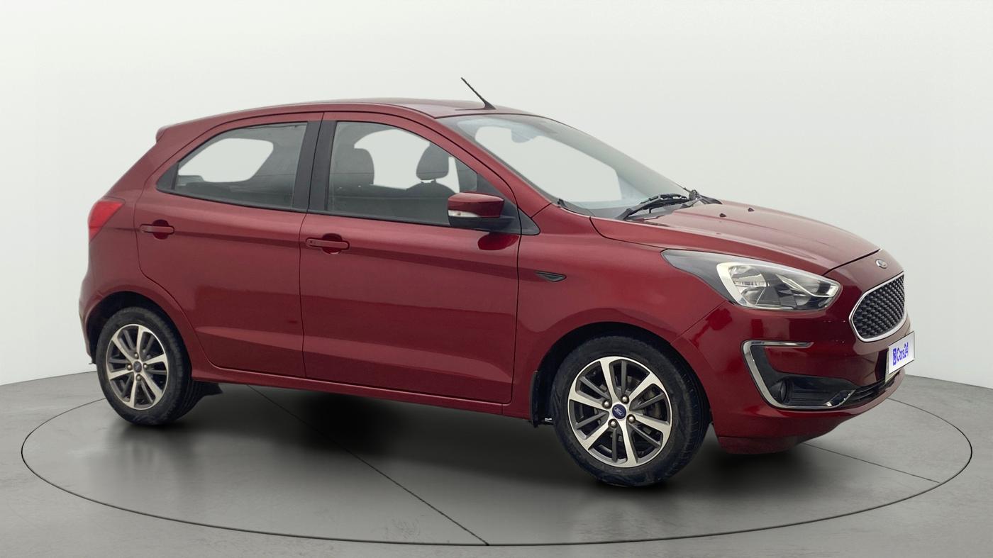 2021 Ford New Figo TITANIUM PLUS 1.2 PETROL AT, Petrol, Automatic, 47,783 km, Right Front Diagonal