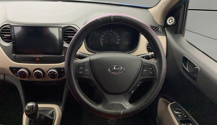 2018 Hyundai Xcent E, Petrol, Manual, 45,085 km, Steering Wheel Close Up