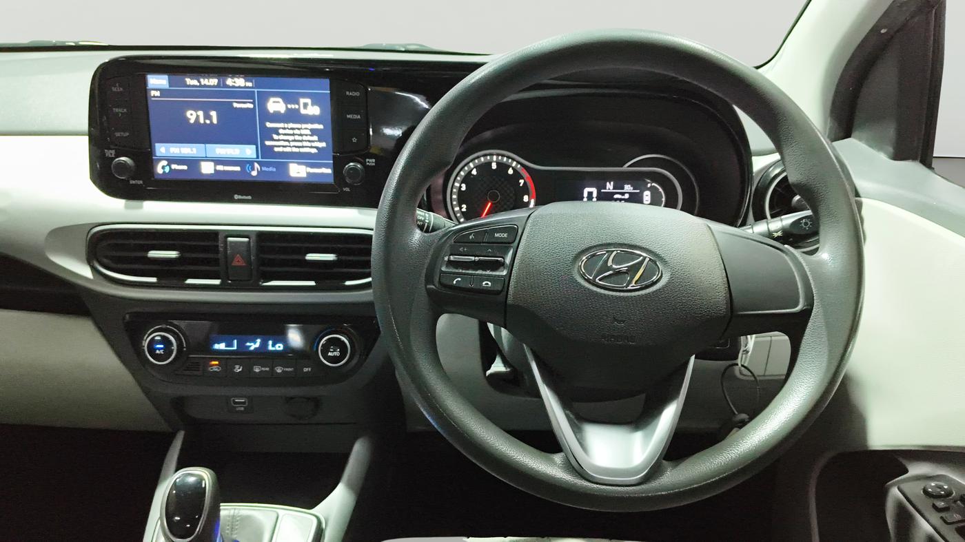 2021 Hyundai GRAND I10 NIOS SPORTZ AMT 1.2 KAPPA VTVT, Petrol, Automatic, 38,633 km, Steering Wheel Close Up