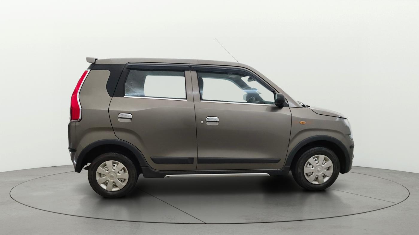 2021 Maruti New Wagon-R LXI CNG (O) 1.0, CNG, Manual, 40,070 km, Right Side View