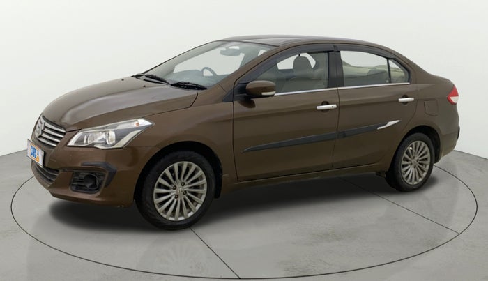 2017 Maruti Ciaz ALPHA 1.4 PETROL, Petrol, Manual, 53,411 km, Left Front Diagonal