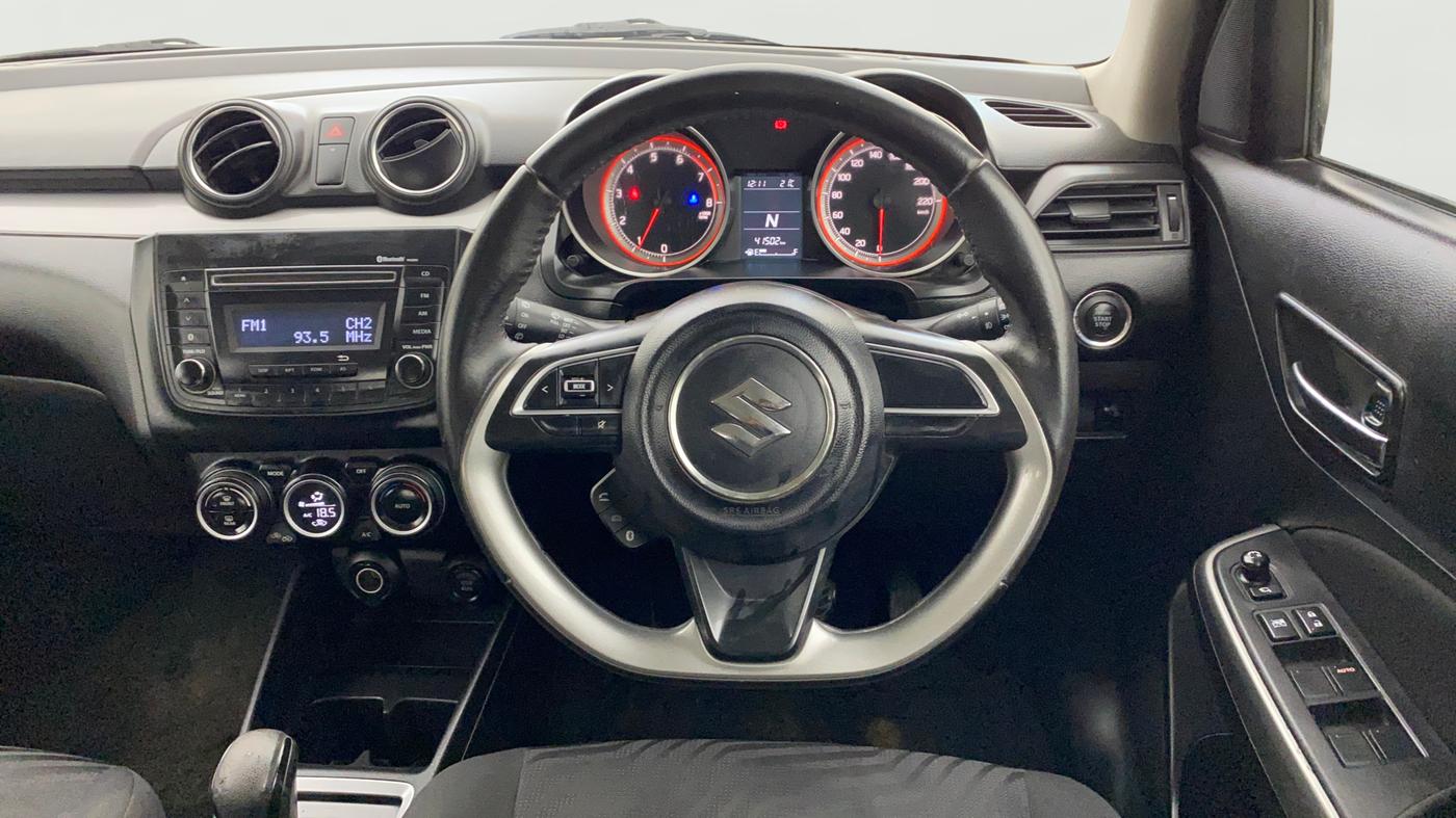2018 Maruti Swift ZXI AMT, Petrol, Automatic, 41,491 km, Steering Wheel Close Up