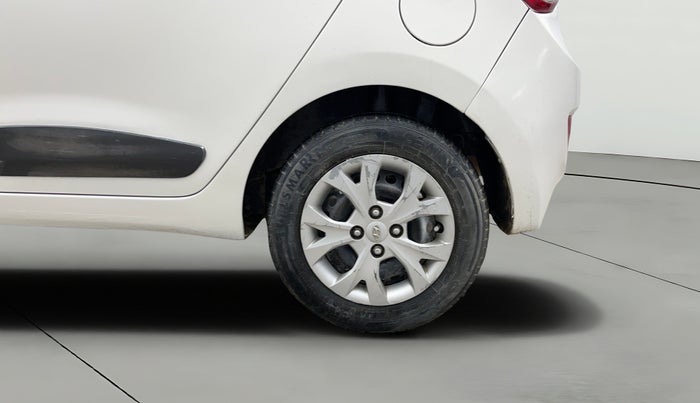 2014 Hyundai Grand i10 SPORTZ 1.2 KAPPA VTVT, Petrol, Manual, 99,524 km, Left Rear Wheel