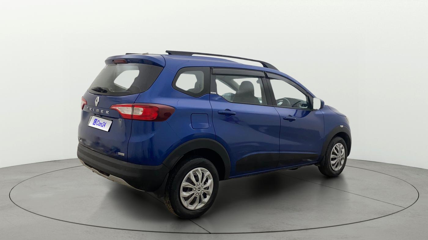 2019 Renault TRIBER RXZ, Petrol, Manual, 51,651 km, Right Back Diagonal
