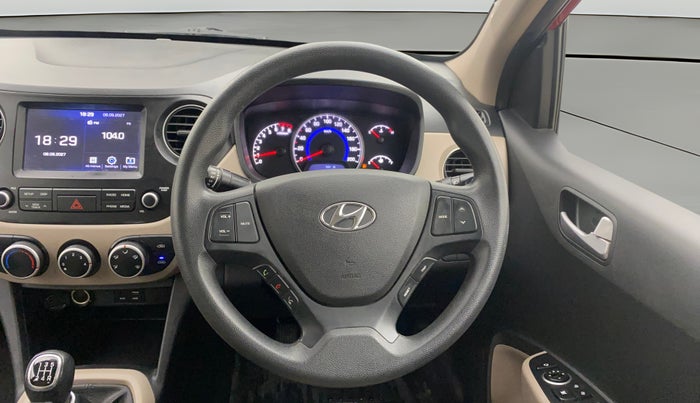 2019 Hyundai Grand i10 SPORTZ 1.2 KAPPA VTVT, Petrol, Manual, 34,936 km, Steering Wheel Close Up