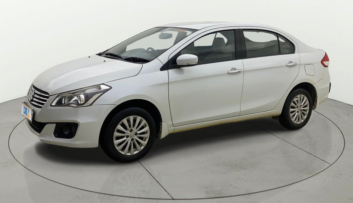 2017 Maruti Ciaz ZETA 1.4  MT PETROL, Petrol, Manual, 74,331 km, Left Front Diagonal