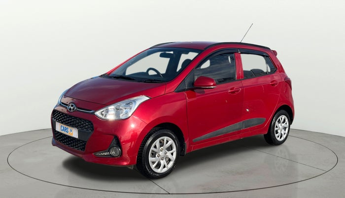 2019 Hyundai Grand i10 SPORTZ 1.2 KAPPA VTVT, Petrol, Manual, 42,988 km, Left Front Diagonal