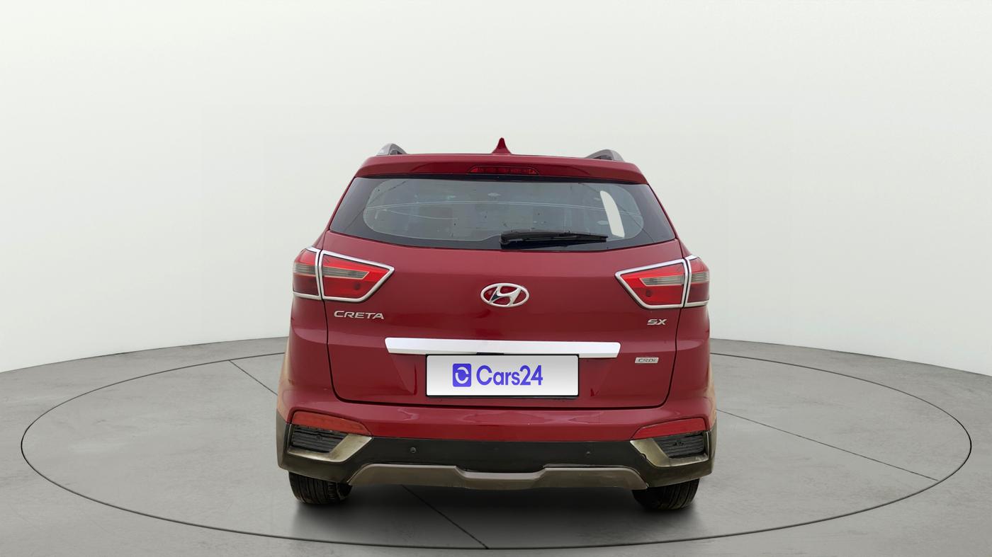 2017 Hyundai Creta SX (O) 1.6 DIESEL, Diesel, Manual, 81,298 km, Back/Rear
