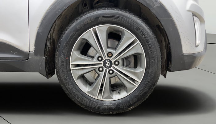 2017 Hyundai Creta SX PLUS AT 1.6 PETROL, Petrol, Automatic, 79,046 km, Right Front Wheel