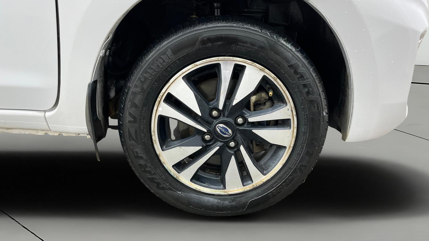 2019 Datsun Go Plus T(O), Petrol, Manual, 62,971 km, Right Front Wheel