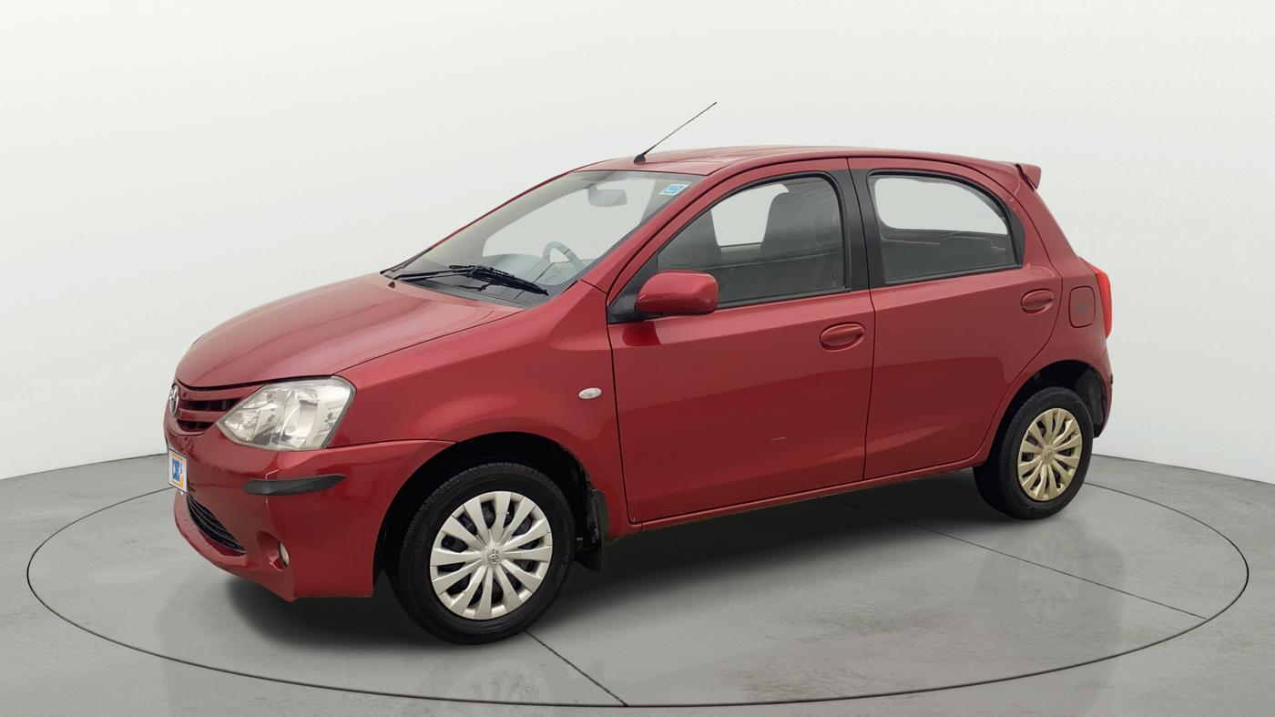 2012 Toyota Etios Liva G, Petrol, Manual, 96,695 km, Left Front Diagonal