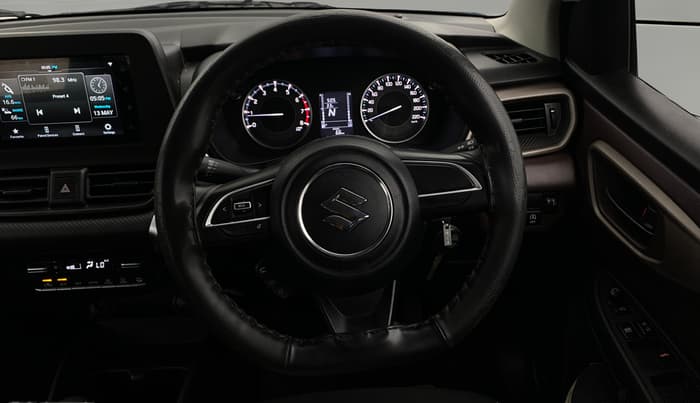 2023 Maruti FRONX DELTA PLUS 1.2L AGS, Petrol, Automatic, 42,316 km, Steering Wheel Close Up