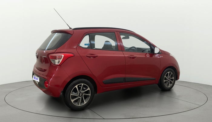 2018 Hyundai Grand i10 SPORTZ AT 1.2 KAPPA VTVT, CNG, Automatic, 89,847 km, Right Back Diagonal