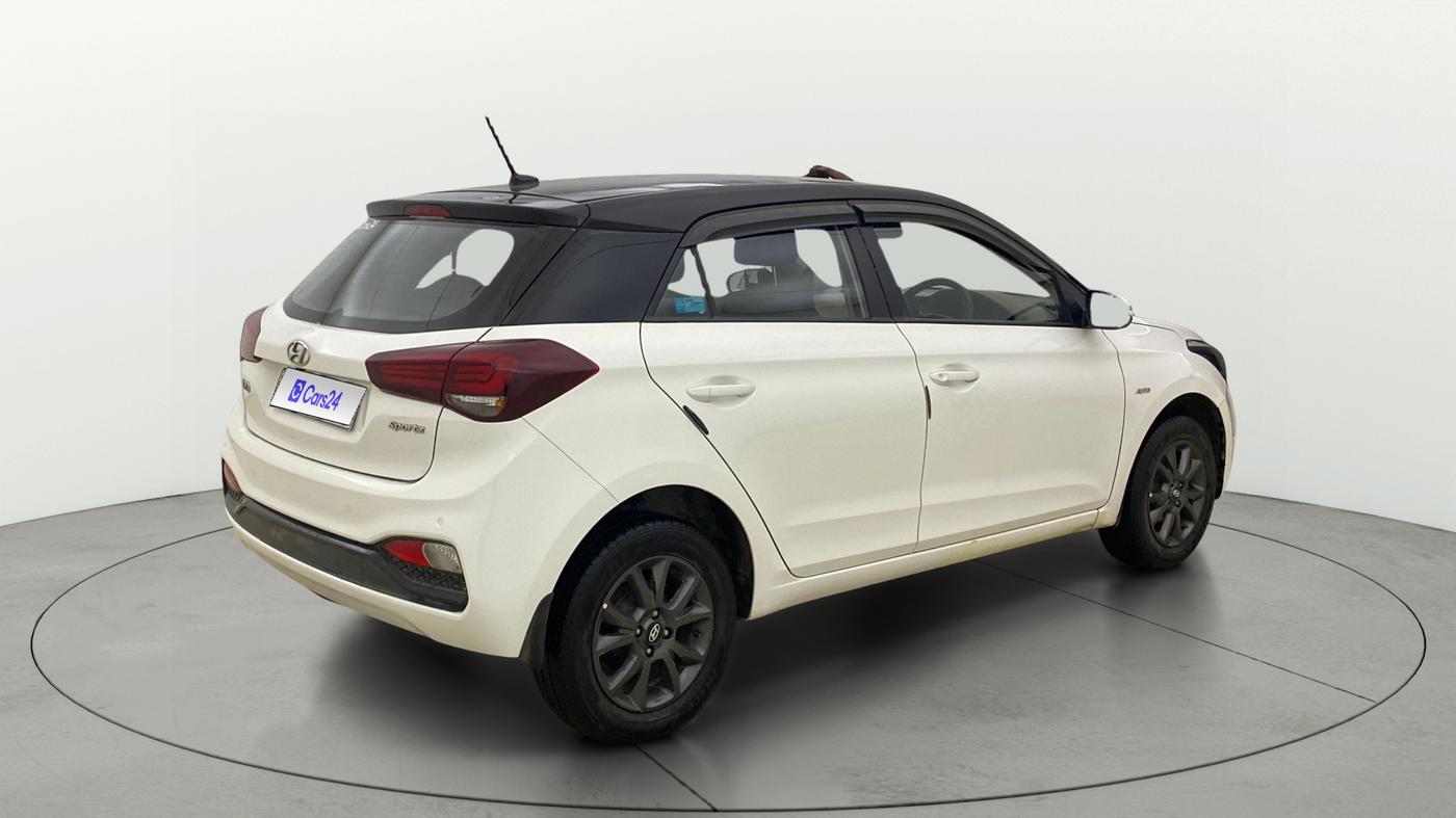 2019 Hyundai Elite i20 SPORTZ PLUS  1.2 CVT, Petrol, Automatic, 25,846 km, Right Back Diagonal