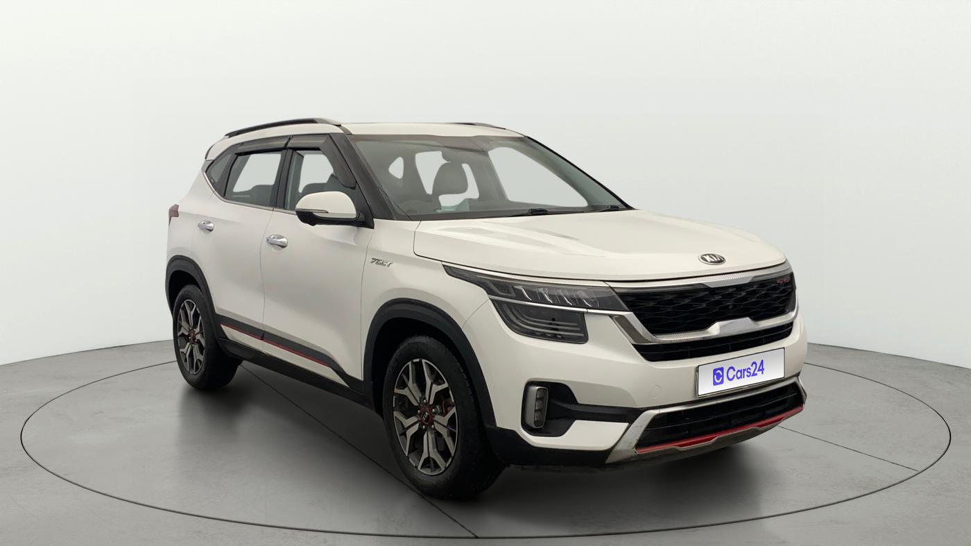 2020 KIA SELTOS GTX PLUS DCT 1.4 PETROL, Petrol, Automatic, 72,600 km, Right Front Diagonal