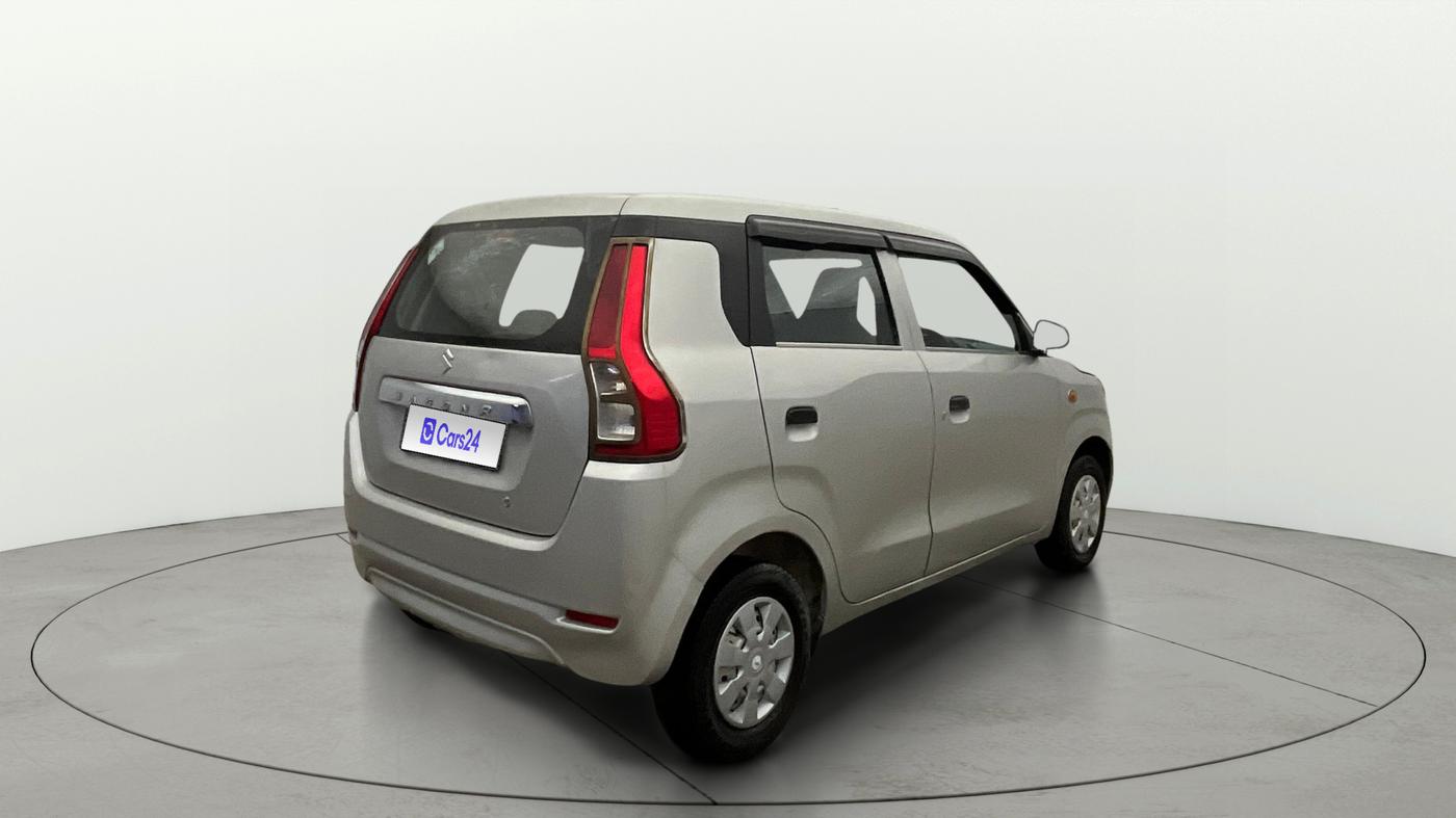 2020 Maruti New Wagon-R LXI CNG 1.0, CNG, Manual, 76,877 km, Right Back Diagonal