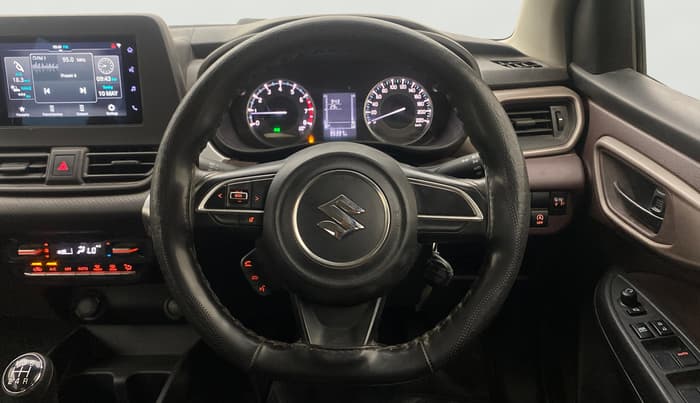 2023 Maruti FRONX DELTA PLUS 1.2MT, Petrol, Manual, 95,373 km, Steering Wheel Close Up