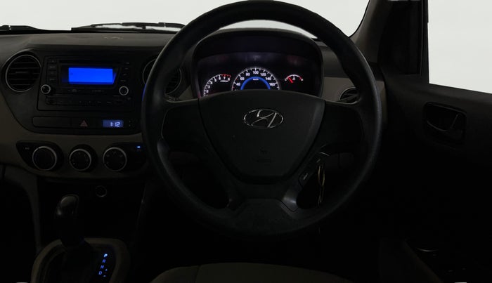 2016 Hyundai Grand i10 MAGNA AT 1.2 KAPPA VTVT, Petrol, Automatic, 54,688 km, Steering Wheel Close Up