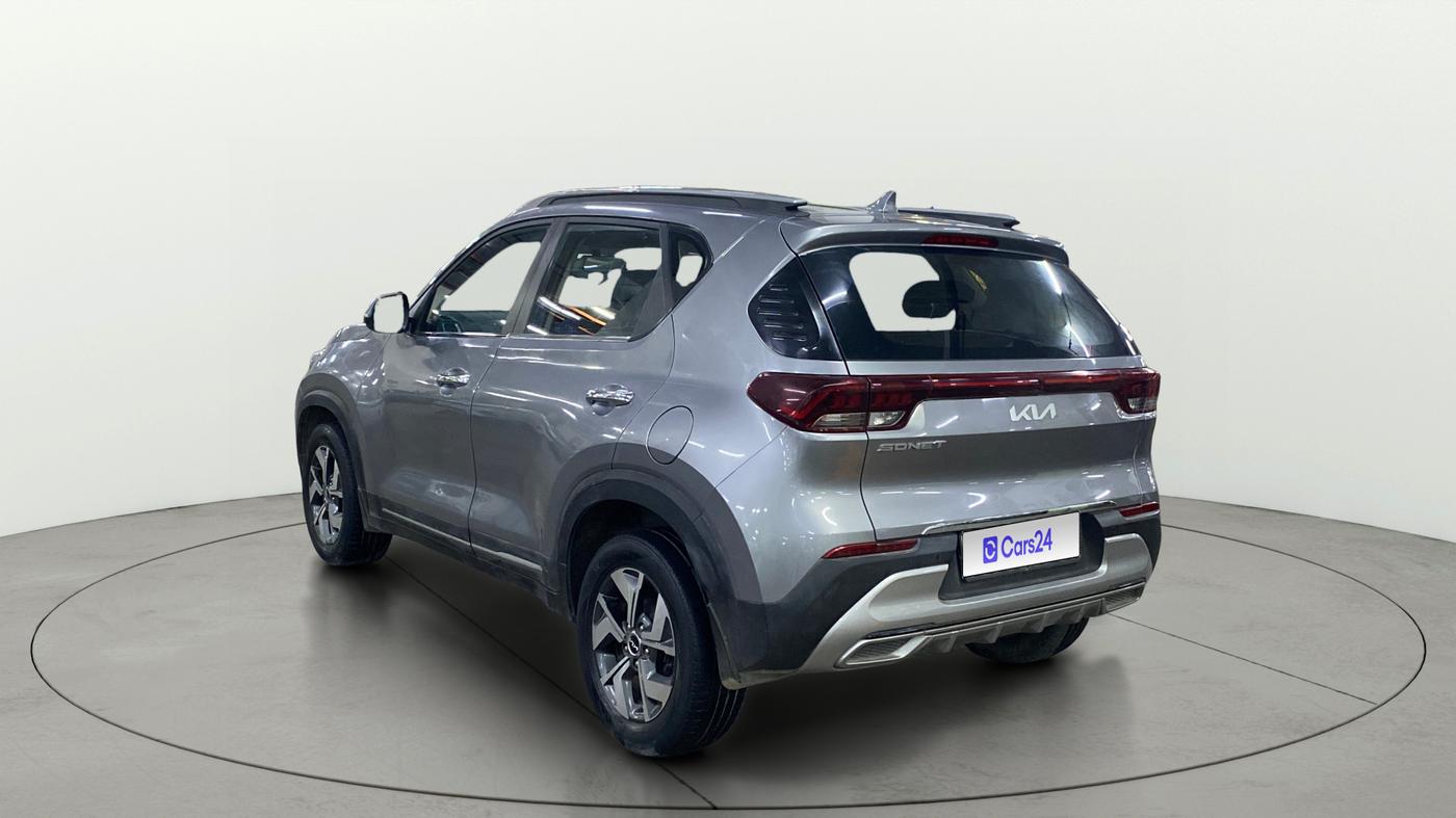 2022 KIA SONET HTX 1.5, Diesel, Manual, 96,875 km, Left Back Diagonal