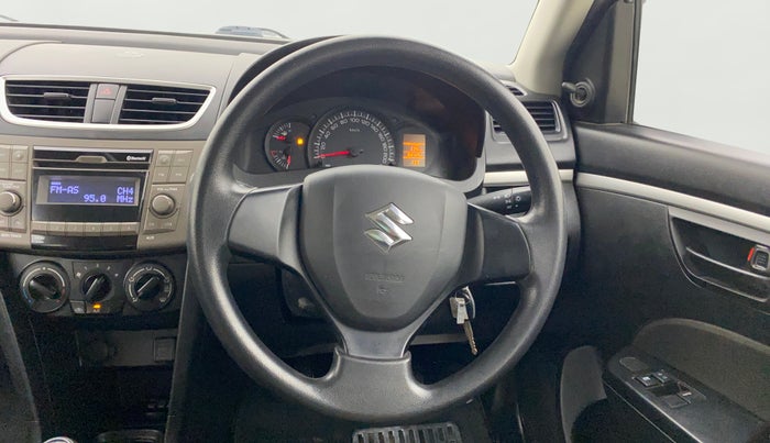 2017 Maruti Swift LXI (O), Petrol, Manual, 68,124 km, Steering Wheel Close Up