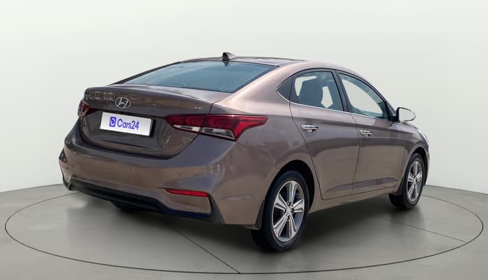 2018 Hyundai Verna 1.6 VTVT SX (O) AT, Petrol, Automatic, 71,791 km, Right Back Diagonal