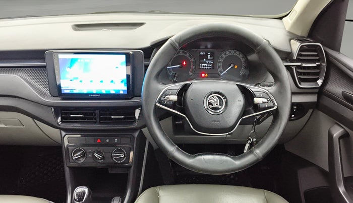 2022 Skoda KUSHAQ ACTIVE 1.0L TSI MT, Petrol, Manual, 75,793 km, Steering Wheel Close Up
