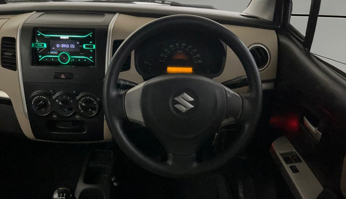 2018 Maruti Wagon R 1.0 LXI CNG, CNG, Manual, 65,655 km, Steering Wheel Close Up