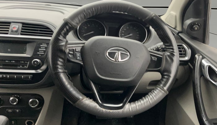2018 Tata Tiago XZA PETROL, Petrol, Automatic, 42,455 km, Steering Wheel Close Up