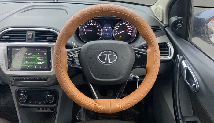 2018 Tata TIGOR XZ PLUS PETROL, Petrol, Manual, 59,682 km, Steering Wheel Close Up